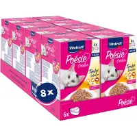 Vitakraft Poésie Création in saus natvoer kat multipack (6 x 85 g) 4 verpakkingen