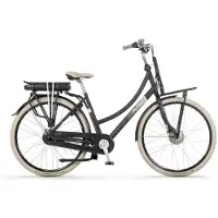 Puch E-Rock N7 - Elektrische Fiets - 28 inch - Actieradius tot 120 km - 7 versnellingen - 468Wh accu - Lage instap - Zwart