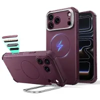 ESR Cyber Tough Kickstand iPhone 18 Pro Hoesje Rood
