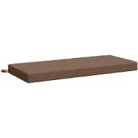 vidaXL Bankkussen SOEST 100% Polyester Taupe 120 x 50 x 8 cm