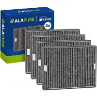 Alapure 4x 3985 Compatibel met Miele Koolstoffilter D11-P