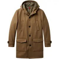 Local Fanatic Heren Winterjassen - Trenchcoat Heren - Parka Heren Winterjas - GS18931 - Bruin