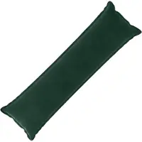 vidaXL Kussensloop HOUTEN Donkergroen 40 x 145 cm Fluweel