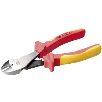 Toolcraft DIN ISO 5749 TO-8096811 Kracht-zijkniptang VDE Met facet 180 mm