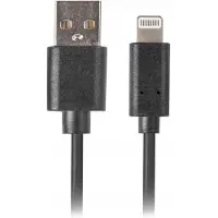 Lanberg USB Kabel Micro USB naar USB A 3m QC 3.0 Zwart