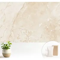 Wallfluent Fotobehang - Beige Vliesbehang - 104x70 cm - Natuursteen Muurschildering - Gang behang Texturen - Fotobehang Vlies - Slaapkamer behang