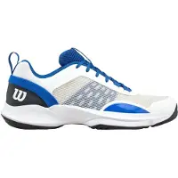 Wilson Padelschoen Men Hurakn Pro V2 White / Deja Vu Blue / Black-Schoenmaat 40 (UK 6.5)