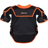 Grays Hockey: Torwarteruitrusting, bescherming, maat XL, zwart-oranje