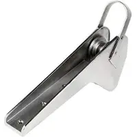 Osculati Bruce Trefoil Roestvrij Staal Boegrol 20kg 10-12 Mm 590x235x78 Mm