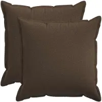 vidaXL Kussen met kussen HOUTEN 2 st Taupe Faux Linnen