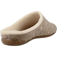 Toni pons Mona-FT dames slippers, taupe kleur, maat 37