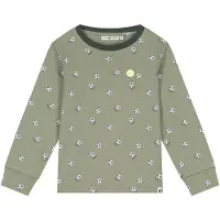 Stains & Stories katoenen pyjama met print - groen All over print - maat 104