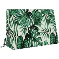 vidaXL Rugkussen SOEST 100% Polyester Bladpatroon 60 x 20 x 40 cm
