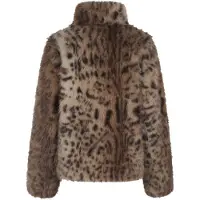 FLURESK Jas Dore Coat 26wzf29 522 Mocha Brown Dames Maat - 42