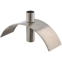 Gasper kandelaar met boog aluminium 19 cm