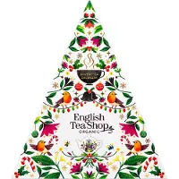 English Tea Shop Kerstboom Adventskalender Wit - 25 theezakjes