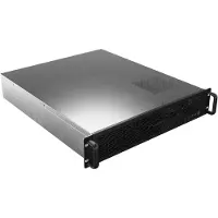 Lanberg Chassis rack 2U SC01-5202-12B 3 ventilatoren 10 USB 3.0 bays zwart