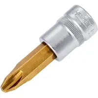 Hazet 8806 8806-PH4 Kruiskop Phillips Dopsleutel-bitinzet 3/8 PH 4 3/8 (10 mm)