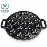Relance Traditionele Poffertjespan Inductie – 19 Poffertjes – Gietijzer Geëmailleerd – Ø24,5 cm – Alle Warmtebronnen