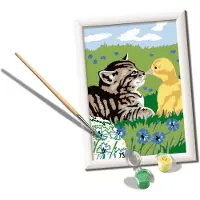 Ravensburger CreArt Animal Friendship - Schilderen op Nummer - Kids - Vanaf 9 Jaar