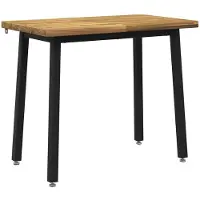 vidaXL Vierkante Eettafel 90 x 55 x 75 cm Massief Acacia Hout