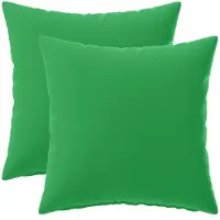 vidaXL Kussensloop 2 st HEERLEN Groen 50 x 50 cm Polyester
