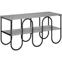 vidaXL TV-meubel 100 x 40 x 50 cm Grijs Sonoma Bewerkt hout