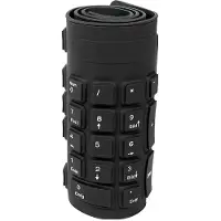 2Direct LogiLink Flexible Waterproof - clavier - allemand