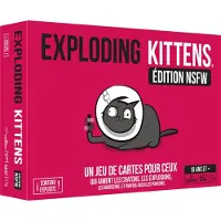Asmodee - Exploding Kittens: NSFW Edition – Rosa – Bordspellen – Kaartspellen
