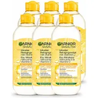 Garnier 6 x - SkinActive - Micellair Water - Vitamine C - Reinigingswater - 400 ml - Voordeelverpakking - 6 stuks