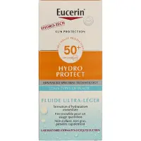 Eucerin Sun Hydro Protect Ultra-light Spf50+ 50ml Zonnebrandcrème Voor Het Gezicht
