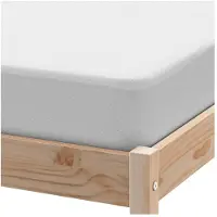 vidaXL Matrasbeschermer waterdicht 80x200 cm wit