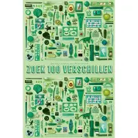 Stratier XL Spelposter - Zoek 100 verschillen (GROEN) - spel