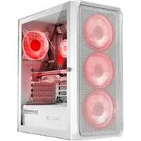 VIST White PC Gaming Ryzen 5 5500 - RAM 32GB - RTX 5050 - SSD 1TB M.2 - WIFI - W11