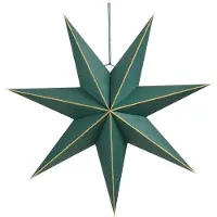 Mica Decorations Papieren kerstster | | Ø 60 cm (Binnen, Groen)