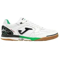 Joma Top Flex Rebound Zaalvoetbalschoenen (IN) Wit Zwart Groen | 40 1/2