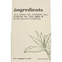 Ongredients Jeju Green Tea Cleansing Ball Gezichtsverzorging 110 g