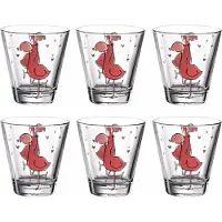 Leonardo Kinderbeker Bambini Flamingo 215ml (6-Delig)