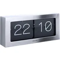 Karlsson Design wandklok/tafelklok met omklappende wijzers, model 5642ST, , 37 cm