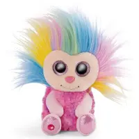 Nici Glubschis pluche fee Azizi, 15 cm, roze, regenboogkleuren