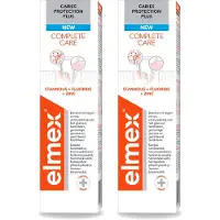 Elmex 2 x - Tandpasta - Caries Protection Plus - Complete Care - 75 ml - Voordeelverpakking - 2 stuks
