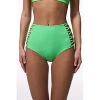 Pentik Hoogzwaist Cut-Out Bikini Shorts