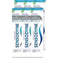 Sensodyne 6 x - Tandpasta - Gentle Whitening - Milde Reiniging - 75 ml - Voordeelverpakking - 6 stuks
