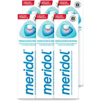 Meridol 6 x - Tandpasta - Dagelijkse Tandverzorging - Beschermt tegen Tandvleesproblemen - 75 ml - Voordeelverpakking - 6 stuks