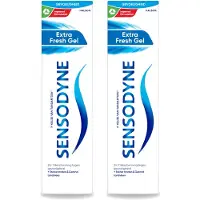 Sensodyne 2 x – Tandpasta – Extra Fresh Gel – 75 ml - Voordeelverpakking - 2 stuks