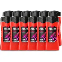 Axe 12 x – Douchegel – Sport Refresh – 250 ml - Voordeelverpakking - 12 stuks