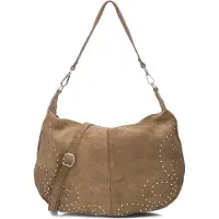 Notre-V Dames Schoudertassen Kirby Suede - Bruin - Maat ONESIZE