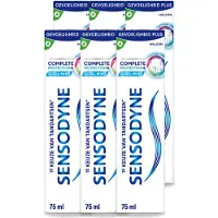 Sensodyne 6 x – Tandpasta – Complete Protection + Cool Mint – 75 ml - Voordeelverpakking - 6 stuks
