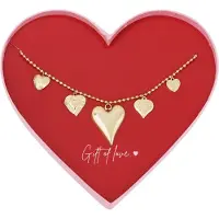 Yehwang gift of love stainless steel loved ketting
