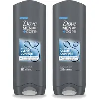 Dove 2 x - Douchegel - Men+ Care Clean Comfort - Comfort en verzorging - 250 ml - Voordeelverpakking - 2 stuks